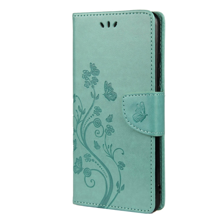 Butterfly Flower Pattern Horizontal Flip Leather Phone Case with Card Slot & Holder, For Samsung Galaxy A33 5G, For Samsung Galaxy A53 5G, For Xiaomi Redmi Note 11 Pro, For Xiaomi Redmi Note 11