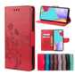 Butterfly Flower Pattern Horizontal Flip Leather Phone Case with Card Slot & Holder, For Samsung Galaxy A33 5G, For Samsung Galaxy A53 5G, For Xiaomi Redmi Note 11 Pro, For Xiaomi Redmi Note 11