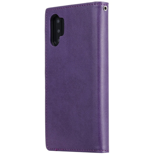 Solid Color Horizontal Flip Protective Case with Holder & Card Slots & Wallet & Photo Frame & Lanyard, For Galaxy Note 10+, For Galaxy Note 10, For Galaxy S8, For Galaxy S8+, For Galaxy S9, For Galaxy S9+, For Galaxy S10 5G, For Galaxy S10+