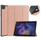 3-Fold Holder Leather Tablet Case, For Samsung Galaxy Tab A8 2021 SM-X205
