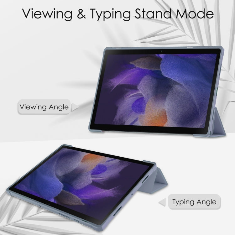 Acrylic Smart Leather Tablet Case, For Samsung Galaxy Tab A8 2021 SM-X205