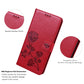 Rose Embossed Leather Phone Case