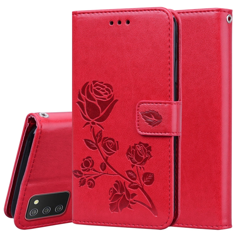Rose Embossed Leather Phone Case