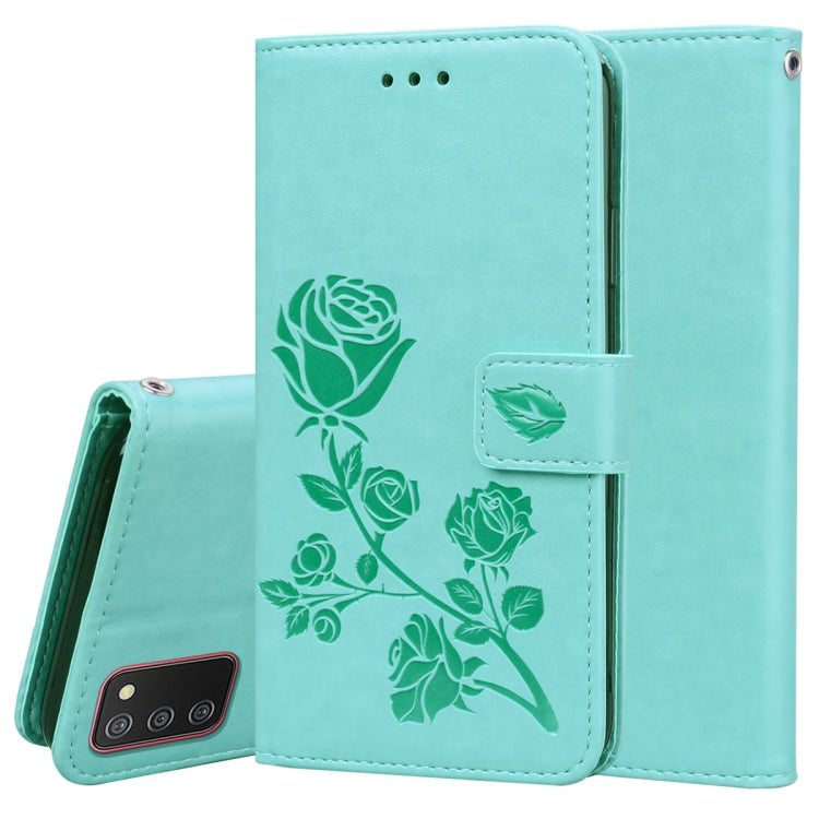 Rose Embossed Leather Phone Case
