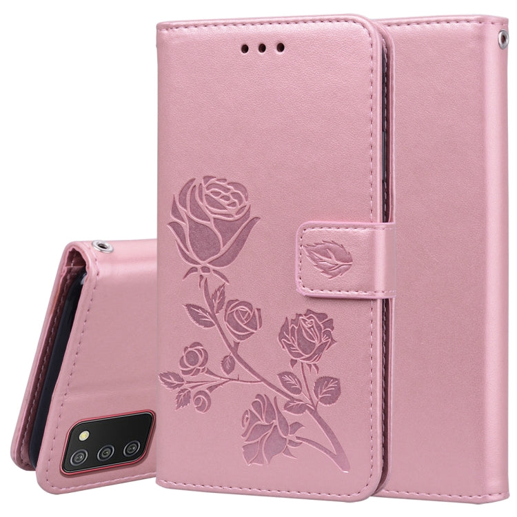 Rose Embossed Leather Phone Case