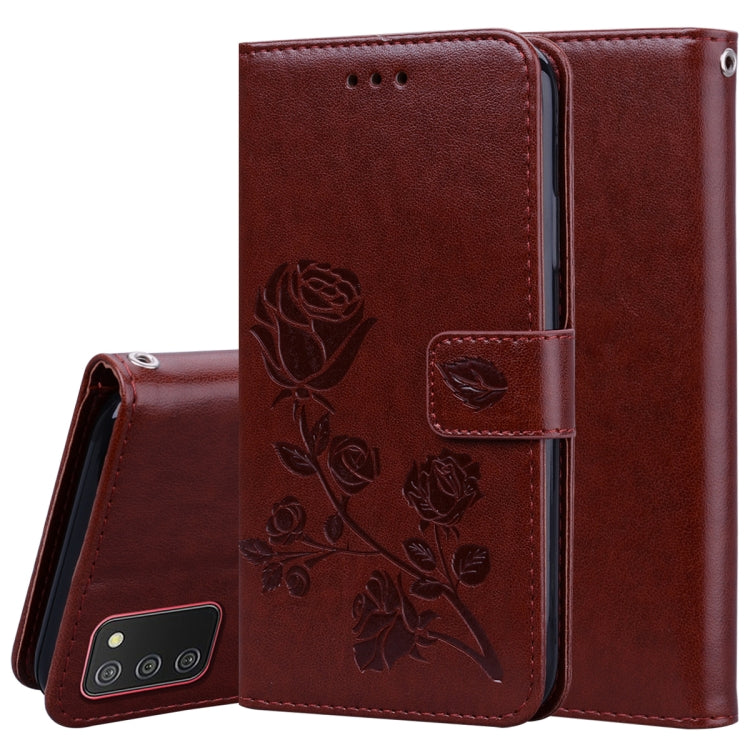 Rose Embossed Leather Phone Case