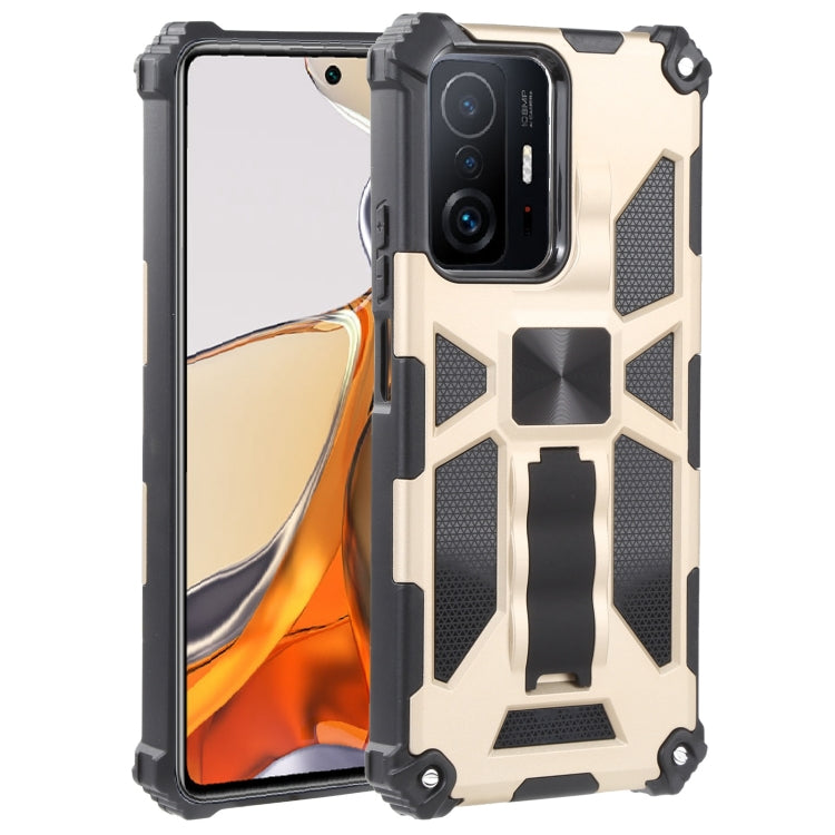 Shockproof TPU + PC Magnetic Protective Phone Case with Holder, For Xiaomi Mi 11T / 11T Pro, For Samsung Galaxy A13 5G, For Samsung Galaxy S22 5G, For Samsung Galaxy S22+ 5G