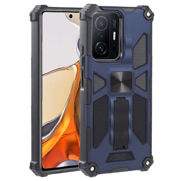 Shockproof TPU + PC Magnetic Protective Phone Case with Holder, For Xiaomi Mi 11T / 11T Pro, For Samsung Galaxy A13 5G, For Samsung Galaxy S22 5G, For Samsung Galaxy S22+ 5G