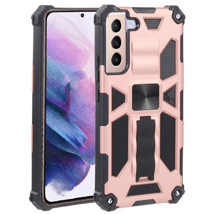 Shockproof TPU + PC Magnetic Protective Phone Case with Holder, For Xiaomi Mi 11T / 11T Pro, For Samsung Galaxy A13 5G, For Samsung Galaxy S22 5G, For Samsung Galaxy S22+ 5G