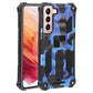 Camouflage Armor Shockproof TPU + PC Magnetic Protective Phone Case with Holder