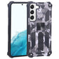 Camouflage Armor Shockproof TPU + PC Magnetic Protective Phone Case with Holder