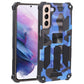 Camouflage Armor Shockproof TPU + PC Magnetic Protective Phone Case with Holder
