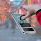 Sliding Camera Design TPU Phone Case with Ring Holder, For Samsung Galaxy Z Flip3 5G