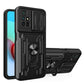 Camera Cover Phone Case with Card Slot & Holder, For Xiaomi 11T, For Xiaomi Redmi Note 10 Pro, For Xiaomi Redmi 10, For Samsung Galaxy S21 FE 5G