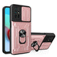 Camera Cover Phone Case with Card Slot & Holder, For Xiaomi 11T, For Xiaomi Redmi Note 10 Pro, For Xiaomi Redmi 10, For Samsung Galaxy S21 FE 5G