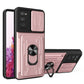 Camera Cover Phone Case with Card Slot & Holder