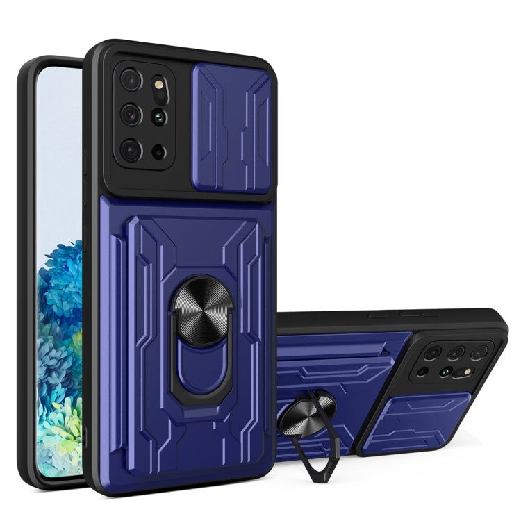 Camera Cover Phone Case with Card Slot & Holder