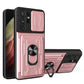 Camera Cover Phone Case with Card Slot & Holder