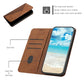 Skin Feel Magnetic Leather Phone Case, For Google Pixel 6, For Google Pixel 6 Pro, For Samsung Galaxy A03s 164mm, For Samsung Galaxy A03s 166mm, For Samsung Galaxy A33 5G, For Samsung Galaxy A53 5G, For Xiaomi Redmi Note 11 5G��������������������������...