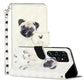 3D Pattern Horizontal Flip PU Leather Phone Case