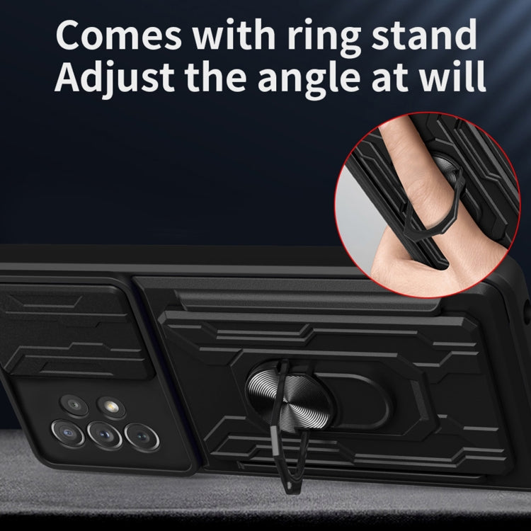 Sliding Camshield Card Phone Case, For Samsung Galaxy A33 5G, For Samsung Galaxy A53 5G, For Samsung Galaxy A22 4G, For Samsung Galaxy A22 5G, For Samsung Galaxy S21 5G, For Samsung Galaxy S21+ 5G, For Samsung Galaxy S22 5G