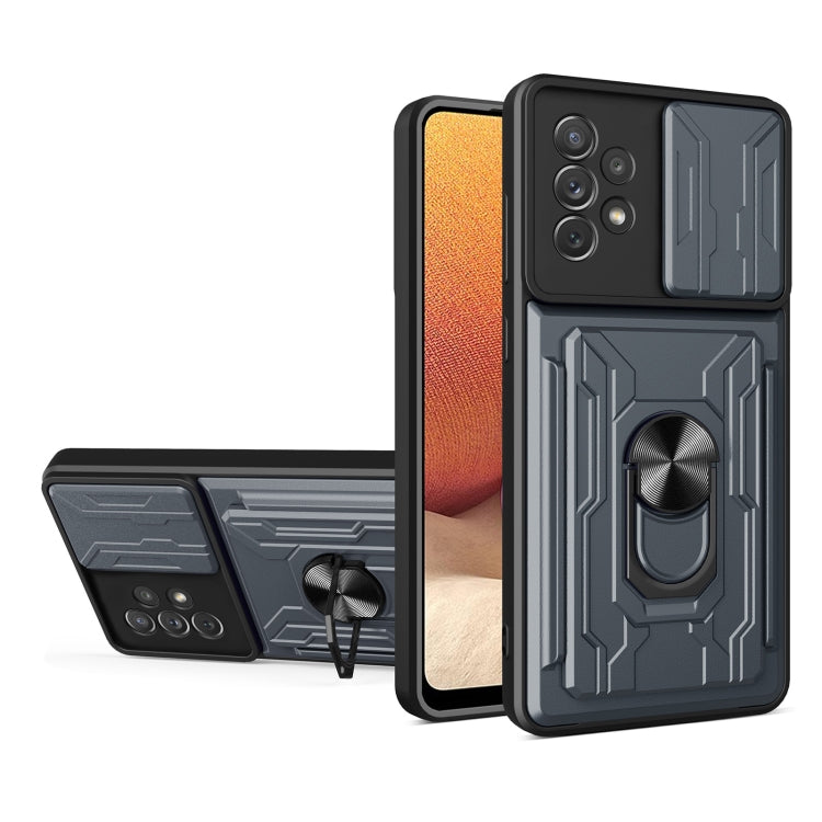 Sliding Camshield Card Phone Case, For Samsung Galaxy A33 5G, For Samsung Galaxy A53 5G, For Samsung Galaxy A22 4G, For Samsung Galaxy A22 5G, For Samsung Galaxy S21 5G, For Samsung Galaxy S21+ 5G, For Samsung Galaxy S22 5G