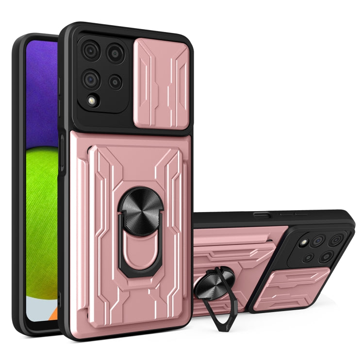 Sliding Camshield Card Phone Case, For Samsung Galaxy A33 5G, For Samsung Galaxy A53 5G, For Samsung Galaxy A22 4G, For Samsung Galaxy A22 5G, For Samsung Galaxy S21 5G, For Samsung Galaxy S21+ 5G, For Samsung Galaxy S22 5G