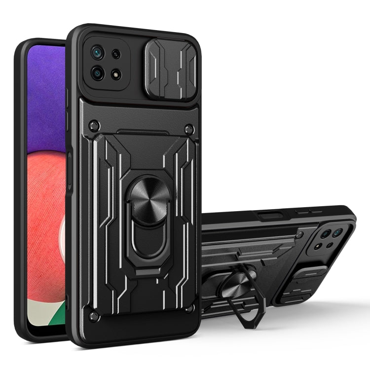 Sliding Camshield Card Phone Case, For Samsung Galaxy A33 5G, For Samsung Galaxy A53 5G, For Samsung Galaxy A22 4G, For Samsung Galaxy A22 5G, For Samsung Galaxy S21 5G, For Samsung Galaxy S21+ 5G, For Samsung Galaxy S22 5G