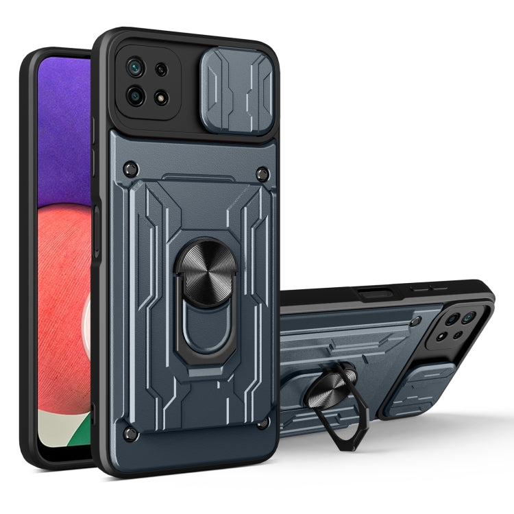 Sliding Camshield Card Phone Case, For Samsung Galaxy A33 5G, For Samsung Galaxy A53 5G, For Samsung Galaxy A22 4G, For Samsung Galaxy A22 5G, For Samsung Galaxy S21 5G, For Samsung Galaxy S21+ 5G, For Samsung Galaxy S22 5G