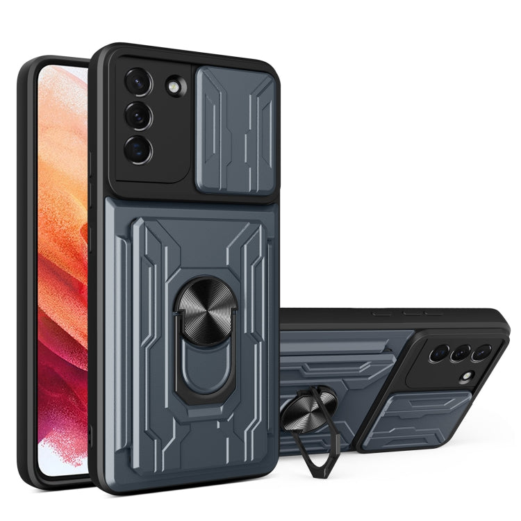Sliding Camshield Card Phone Case, For Samsung Galaxy A33 5G, For Samsung Galaxy A53 5G, For Samsung Galaxy A22 4G, For Samsung Galaxy A22 5G, For Samsung Galaxy S21 5G, For Samsung Galaxy S21+ 5G, For Samsung Galaxy S22 5G