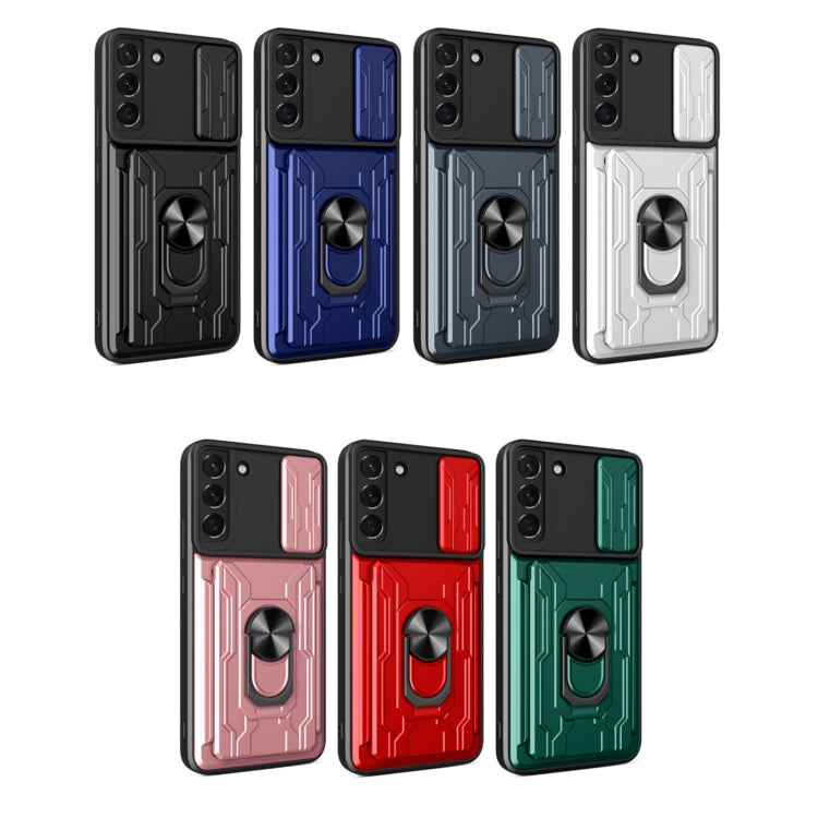 Sliding Camshield Card Phone Case, For Samsung Galaxy S22+ 5G