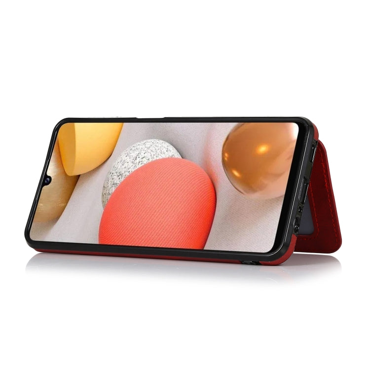 Calf Texture Magnetic Card Bag PU Phone Case, For Samsung Galaxy A12 5G, For Samsung Galaxy A22 5G, For Samsung Galaxy A32 4G, For Samsung Galaxy A32 5G, For Samsung Galaxy A52 5G, For Samsung Galaxy A72 5G, For Samsung Galaxy Note10�������������������...