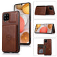 Calf Texture Magnetic Card Bag PU Phone Case, For Samsung Galaxy A12 5G, For Samsung Galaxy A22 5G, For Samsung Galaxy A32 4G, For Samsung Galaxy A32 5G, For Samsung Galaxy A52 5G, For Samsung Galaxy A72 5G, For Samsung Galaxy Note10�������������������...