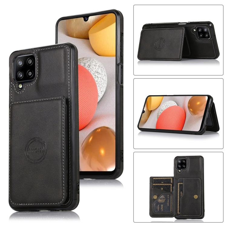 Calf Texture Magnetic Card Bag PU Phone Case, For Samsung Galaxy A12 5G, For Samsung Galaxy A22 5G, For Samsung Galaxy A32 4G, For Samsung Galaxy A32 5G, For Samsung Galaxy A52 5G, For Samsung Galaxy A72 5G, For Samsung Galaxy Note10�������������������...