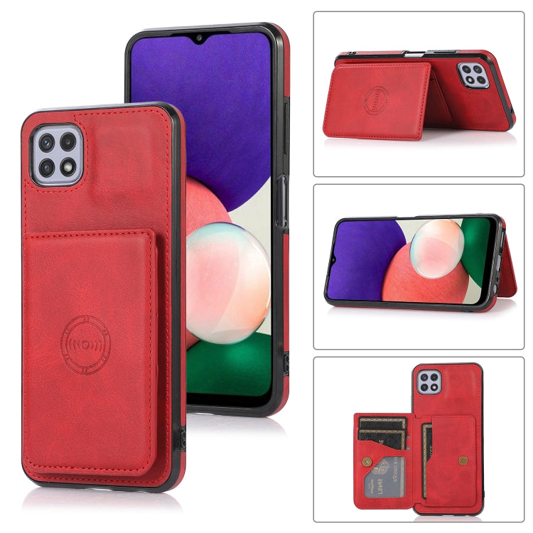 Calf Texture Magnetic Card Bag PU Phone Case, For Samsung Galaxy A12 5G, For Samsung Galaxy A22 5G, For Samsung Galaxy A32 4G, For Samsung Galaxy A32 5G, For Samsung Galaxy A52 5G, For Samsung Galaxy A72 5G, For Samsung Galaxy Note10�������������������...
