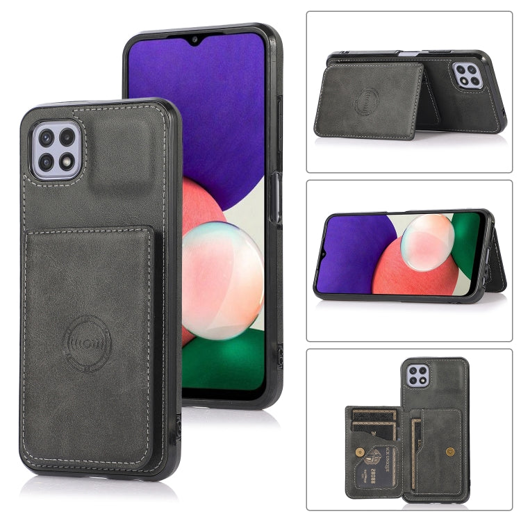 Calf Texture Magnetic Card Bag PU Phone Case, For Samsung Galaxy A12 5G, For Samsung Galaxy A22 5G, For Samsung Galaxy A32 4G, For Samsung Galaxy A32 5G, For Samsung Galaxy A52 5G, For Samsung Galaxy A72 5G, For Samsung Galaxy Note10�������������������...
