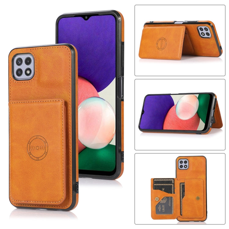 Calf Texture Magnetic Card Bag PU Phone Case, For Samsung Galaxy A12 5G, For Samsung Galaxy A22 5G, For Samsung Galaxy A32 4G, For Samsung Galaxy A32 5G, For Samsung Galaxy A52 5G, For Samsung Galaxy A72 5G, For Samsung Galaxy Note10�������������������...