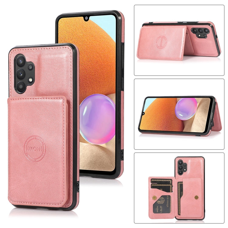 Calf Texture Magnetic Card Bag PU Phone Case, For Samsung Galaxy A12 5G, For Samsung Galaxy A22 5G, For Samsung Galaxy A32 4G, For Samsung Galaxy A32 5G, For Samsung Galaxy A52 5G, For Samsung Galaxy A72 5G, For Samsung Galaxy Note10�������������������...