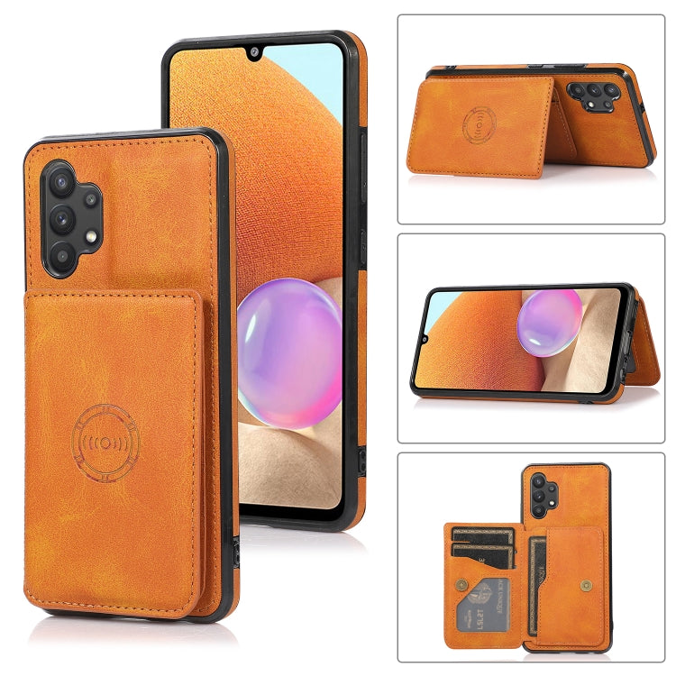 Calf Texture Magnetic Card Bag PU Phone Case, For Samsung Galaxy A12 5G, For Samsung Galaxy A22 5G, For Samsung Galaxy A32 4G, For Samsung Galaxy A32 5G, For Samsung Galaxy A52 5G, For Samsung Galaxy A72 5G, For Samsung Galaxy Note10�������������������...