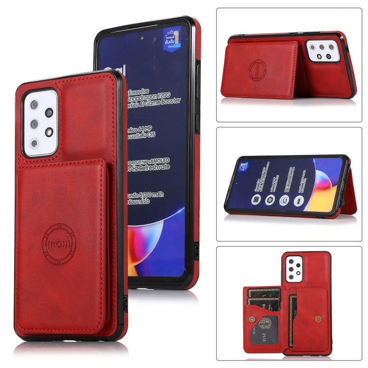 Calf Texture Magnetic Card Bag PU Phone Case, For Samsung Galaxy A12 5G, For Samsung Galaxy A22 5G, For Samsung Galaxy A32 4G, For Samsung Galaxy A32 5G, For Samsung Galaxy A52 5G, For Samsung Galaxy A72 5G, For Samsung Galaxy Note10�������������������...