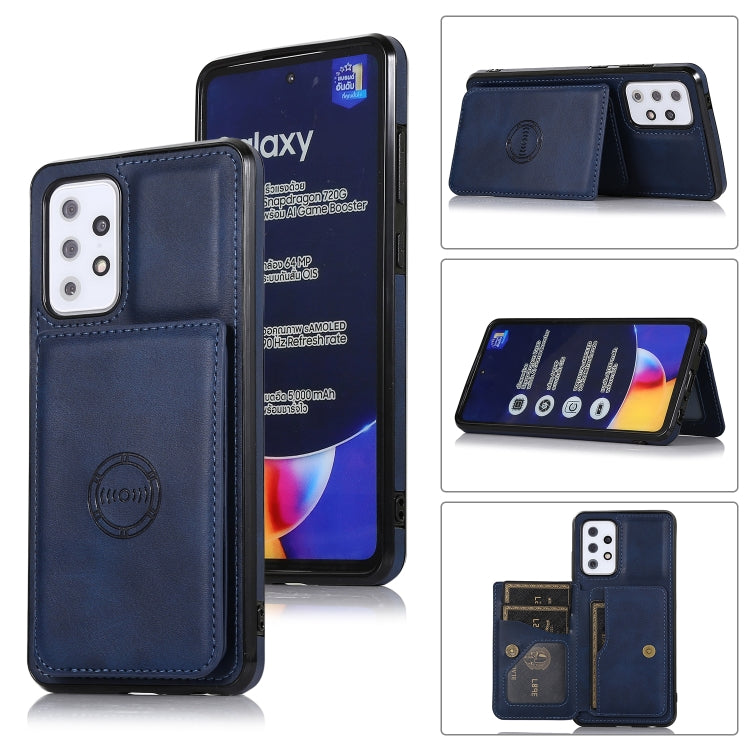 Calf Texture Magnetic Card Bag PU Phone Case, For Samsung Galaxy A12 5G, For Samsung Galaxy A22 5G, For Samsung Galaxy A32 4G, For Samsung Galaxy A32 5G, For Samsung Galaxy A52 5G, For Samsung Galaxy A72 5G, For Samsung Galaxy Note10�������������������...
