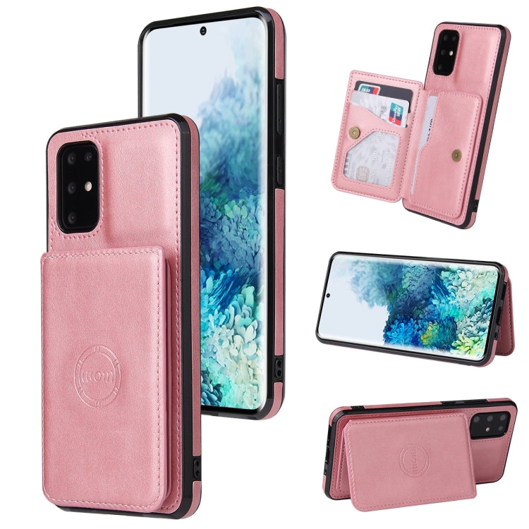 Calf Texture Magnetic Card Bag PU Phone Case, For Samsung Galaxy Note20, For Samsung Galaxy S10, For Samsung Galaxy S20, For Samsung Galaxy S20+, For Samsung Galaxy S20 Ultra, For Samsung Galaxy S21 5G, For Samsung Galaxy S21+ 5G�����������������������...