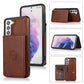 Calf Texture Magnetic Card Bag PU Phone Case, For Samsung Galaxy Note20, For Samsung Galaxy S10, For Samsung Galaxy S20, For Samsung Galaxy S20+, For Samsung Galaxy S20 Ultra, For Samsung Galaxy S21 5G, For Samsung Galaxy S21+ 5G�����������������������...