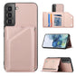 Skin Feel PU + TPU + PC Phone Case with Card Slots, For Xiaomi Redmi Note 11 Pro, For vivo S10e / V23e, For Samsung Galaxy S22 5G, For Samsung Galaxy S22+ 5G, For Samsung Galaxy S22 Ultra 5G