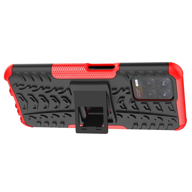 Tire Texture TPU + PC Phone Case with Holder, For OPPO Realme 8i, For Xiaomi Redmi Note 11 Pro (China), For Motorola Moto E40, For Samsung Galaxy A03 Global, For Samsung Galaxy A53 5G