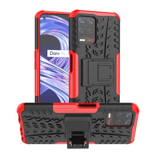 Tire Texture TPU + PC Phone Case with Holder, For OPPO Realme 8i, For Xiaomi Redmi Note 11 Pro (China), For Motorola Moto E40, For Samsung Galaxy A03 Global, For Samsung Galaxy A53 5G