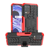Tire Texture TPU + PC Phone Case with Holder, For OPPO Realme 8i, For Xiaomi Redmi Note 11 Pro (China), For Motorola Moto E40, For Samsung Galaxy A03 Global, For Samsung Galaxy A53 5G