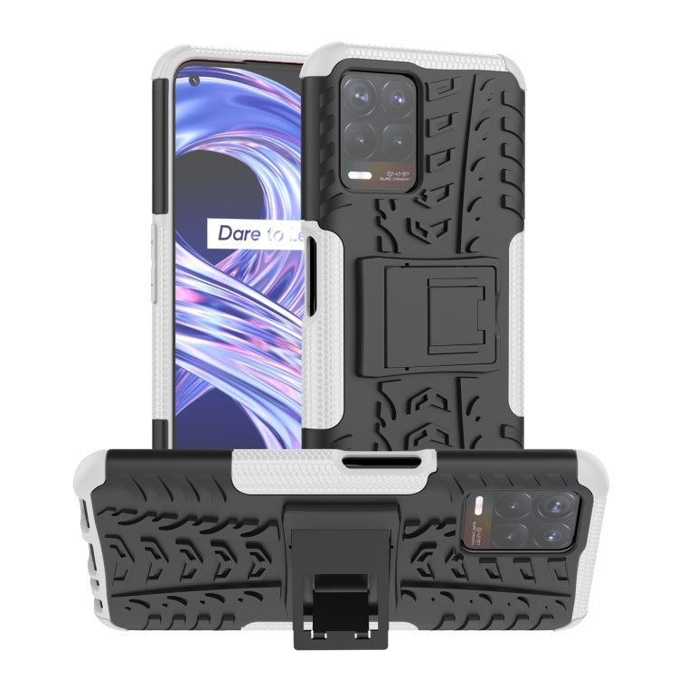 Tire Texture TPU + PC Phone Case with Holder, For OPPO Realme 8i, For Xiaomi Redmi Note 11 Pro (China), For Motorola Moto E40, For Samsung Galaxy A03 Global, For Samsung Galaxy A53 5G