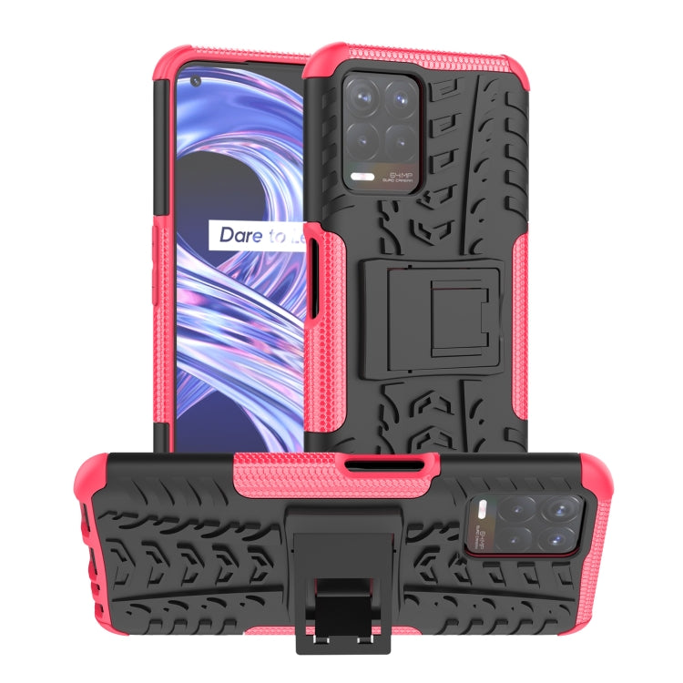 Tire Texture TPU + PC Phone Case with Holder, For OPPO Realme 8i, For Xiaomi Redmi Note 11 Pro (China), For Motorola Moto E40, For Samsung Galaxy A03 Global, For Samsung Galaxy A53 5G
