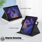 360 Degrees Rotation Leather Tablet Case